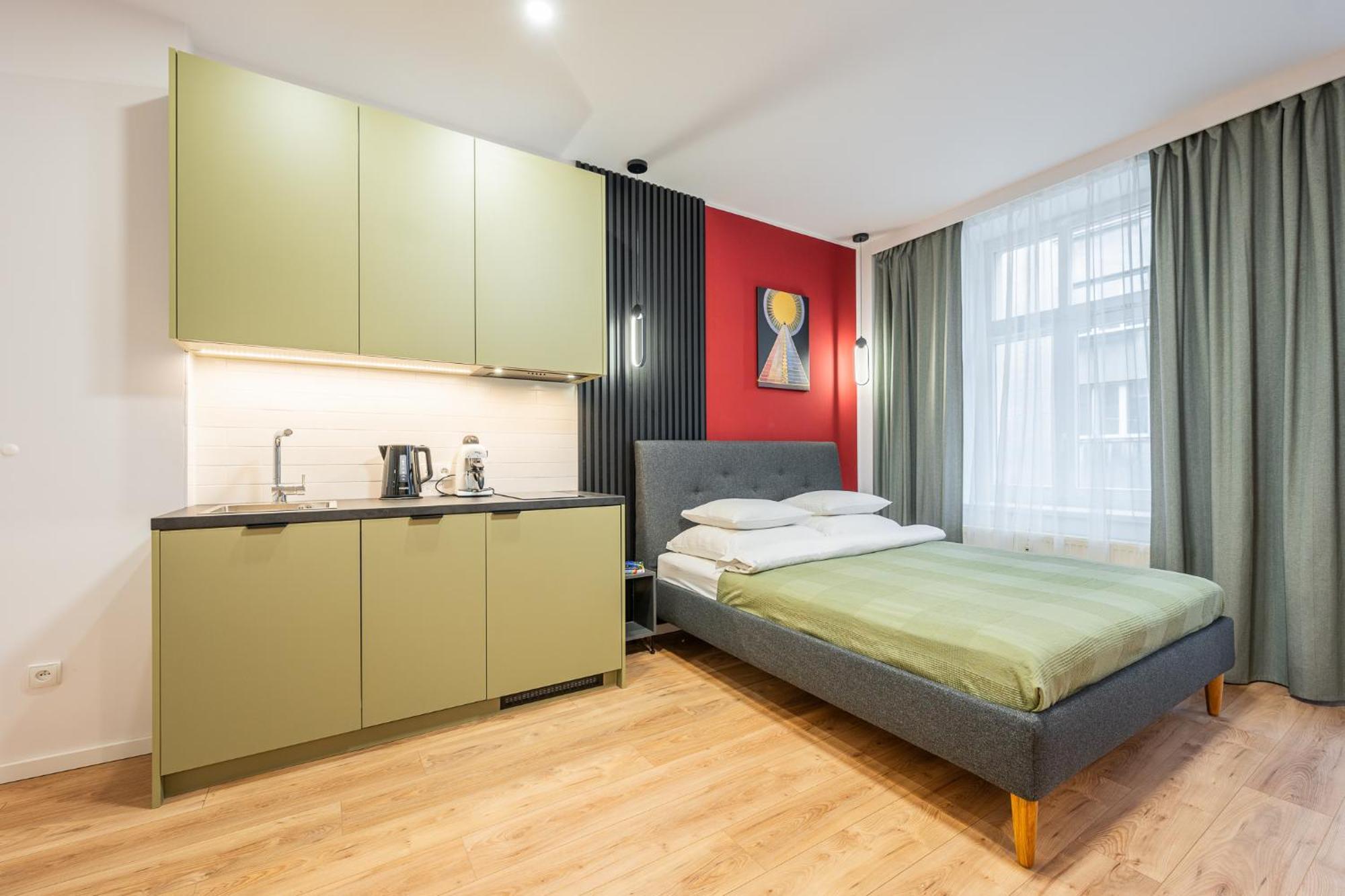 Apartamenty Tespis - Historic House Next To The Cathedral In The City Centre Katowice Exteriör bild