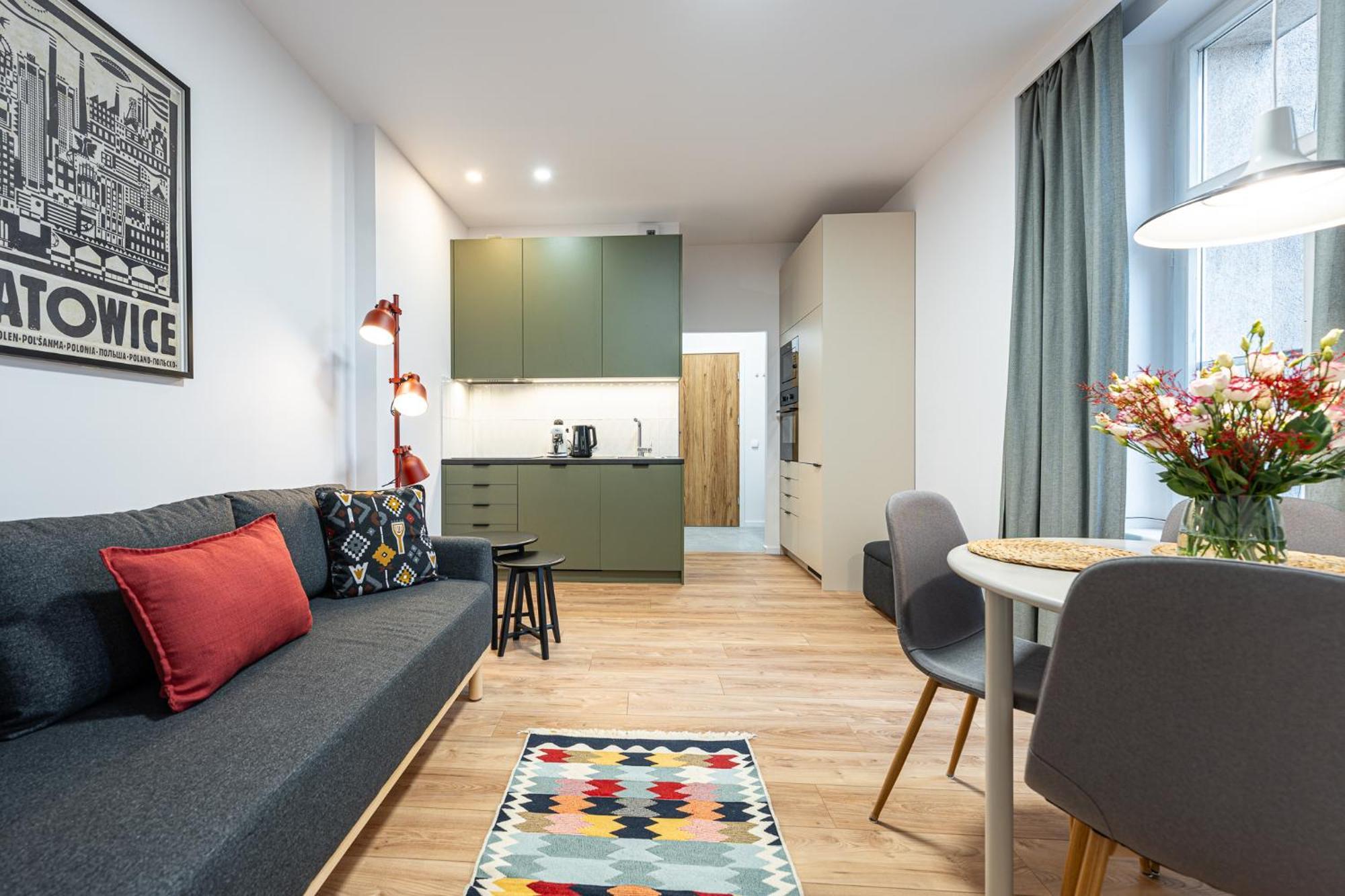 Apartamenty Tespis - Historic House Next To The Cathedral In The City Centre Katowice Exteriör bild