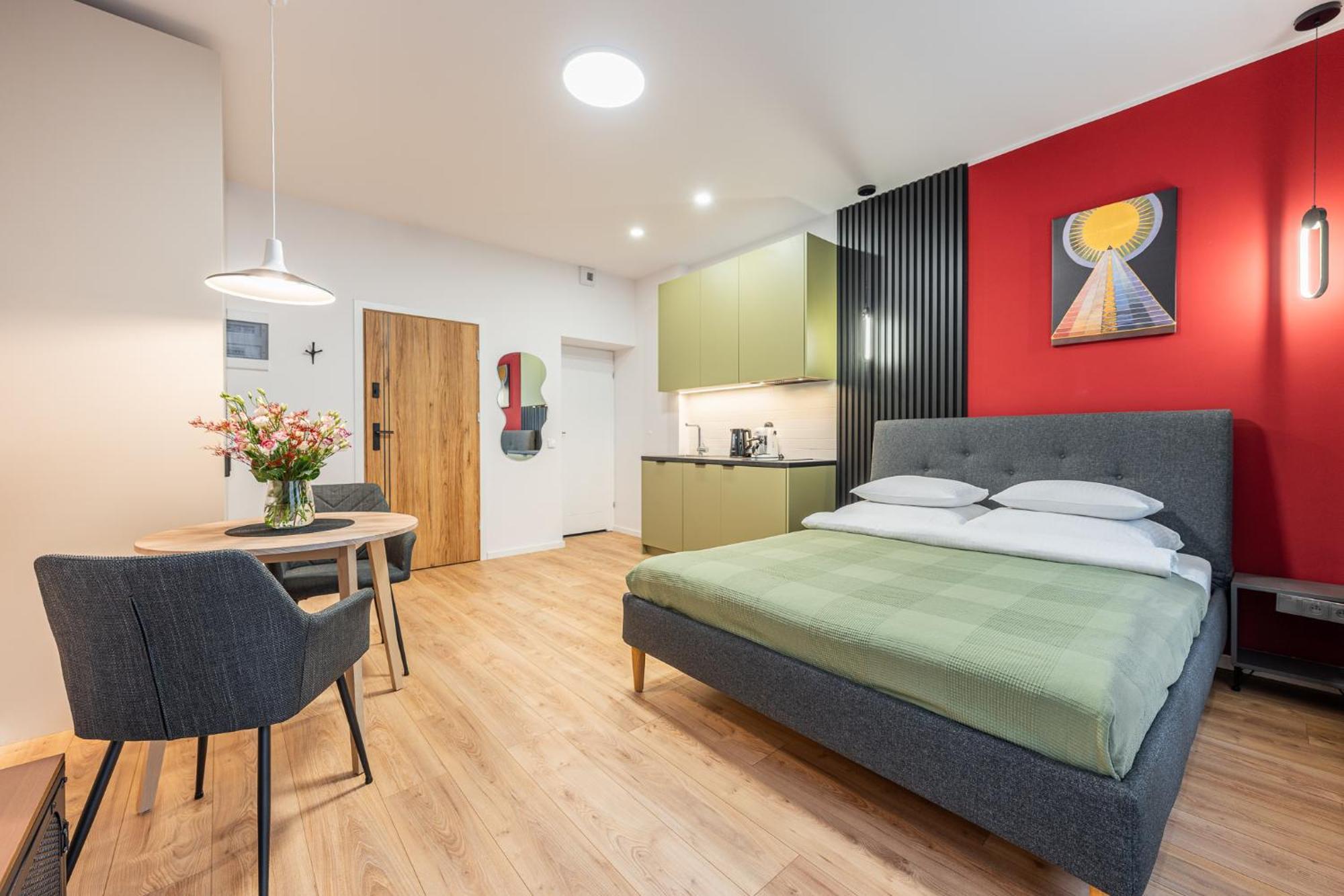 Apartamenty Tespis - Historic House Next To The Cathedral In The City Centre Katowice Exteriör bild